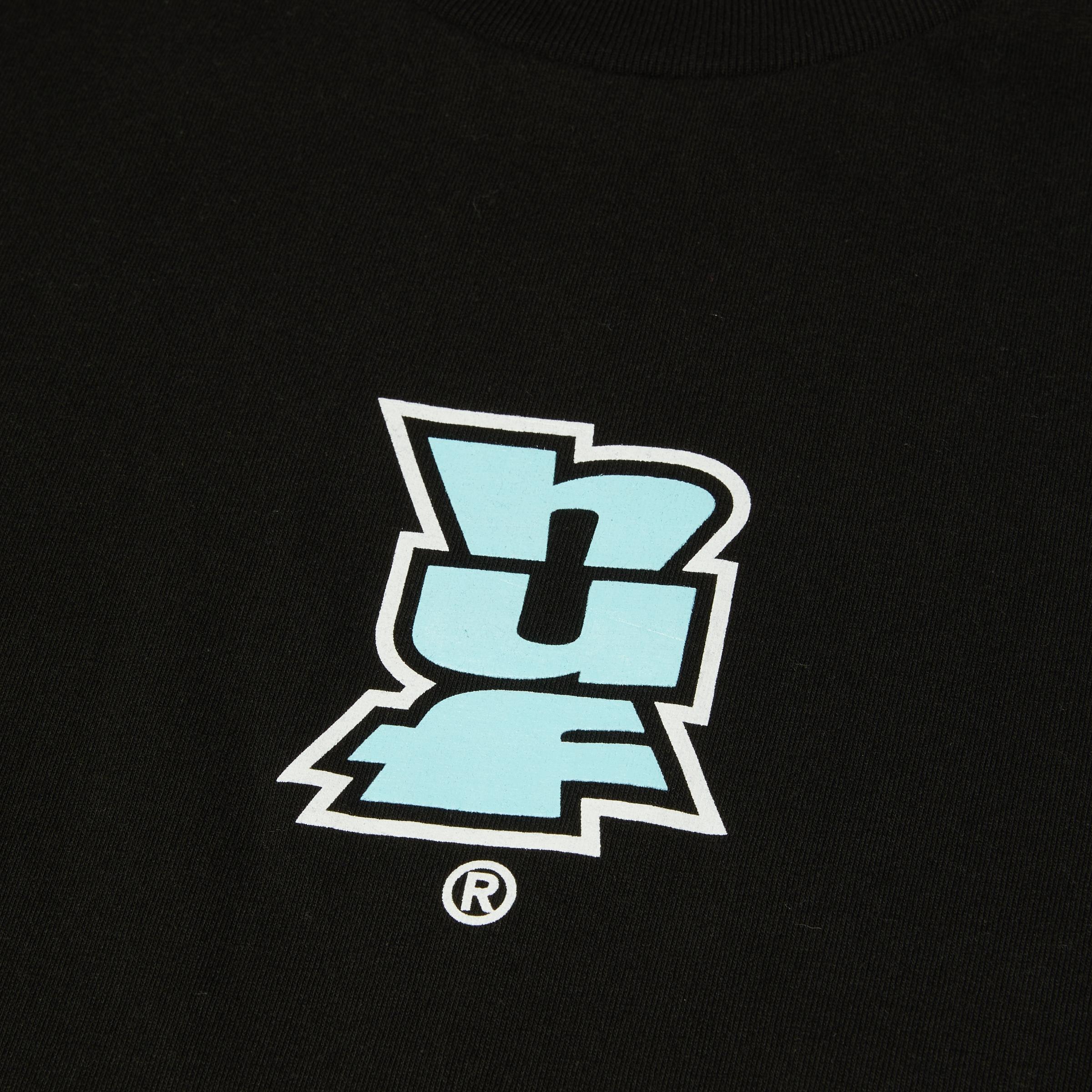MEGABLAST MULTI S/S TEE - T-SHIRT 71MC0001180 -BLACK HUF 