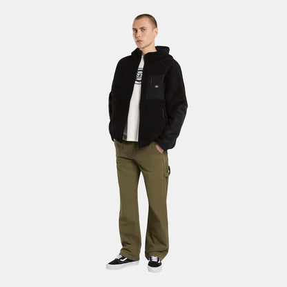 CENTRAL HIGH PILE HOODED - FLEECE DK0A87NV BLK1 DICKIES 