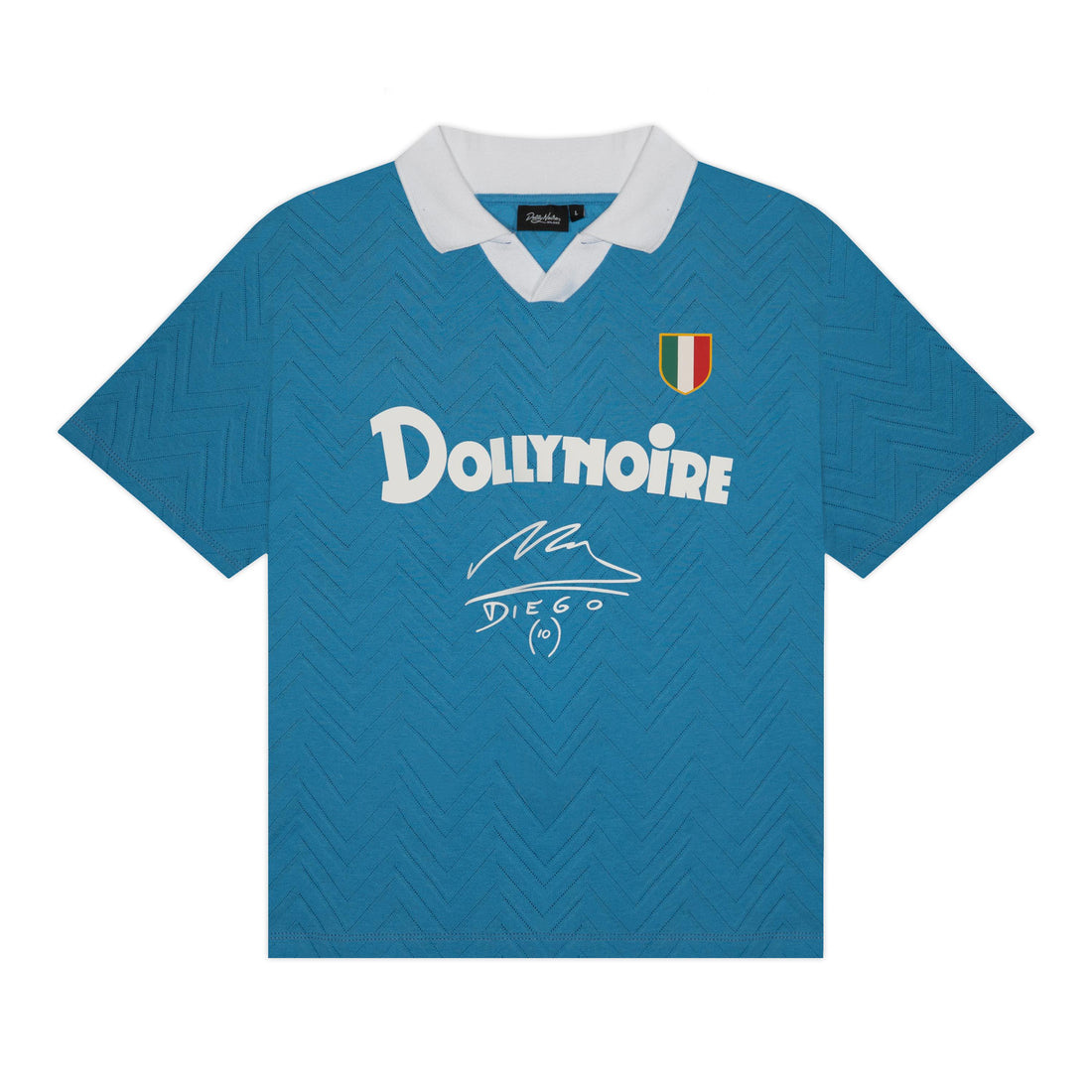 MARADONA POLO TEE - T-SHIRT TS1247-T6 -03 DOLLY NOIRE 