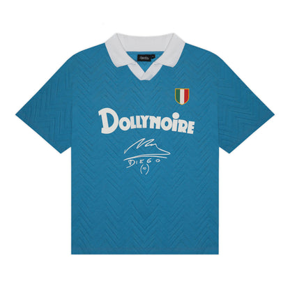 MARADONA POLO TEE - T-SHIRT TS1247-T6 -03 DOLLY NOIRE 