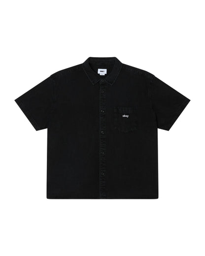OWENS DENIM - CAMICIA 22MC0001728 -FBL OBEY 