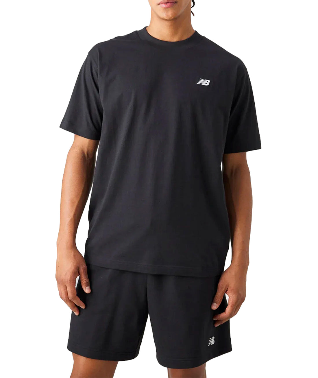 SPORT ESSENTIALS COTTON - T-SHIRT MT41509BK . NEW BALANCE 