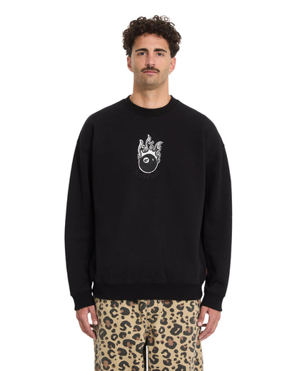 FA SETH CONBOY CREW - FELPA A4612621 _BLK VOLCOM 