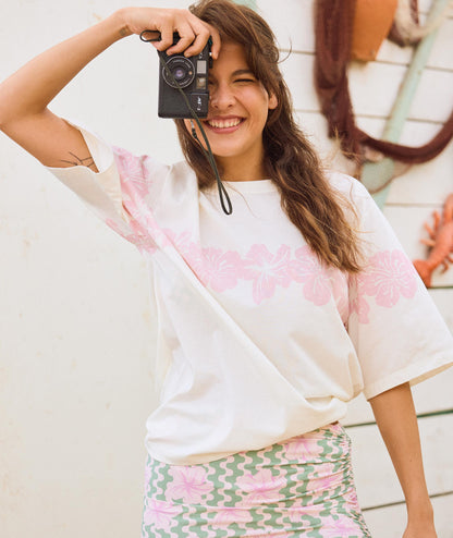 HANGLOOSE PLACED - T-SHIRT ERJZT05904 -WBS0 ROXY 