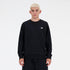 SMALL LOGO FRENCH TERRY CREW - FELPA MT41507BK  NEW BALANCE 