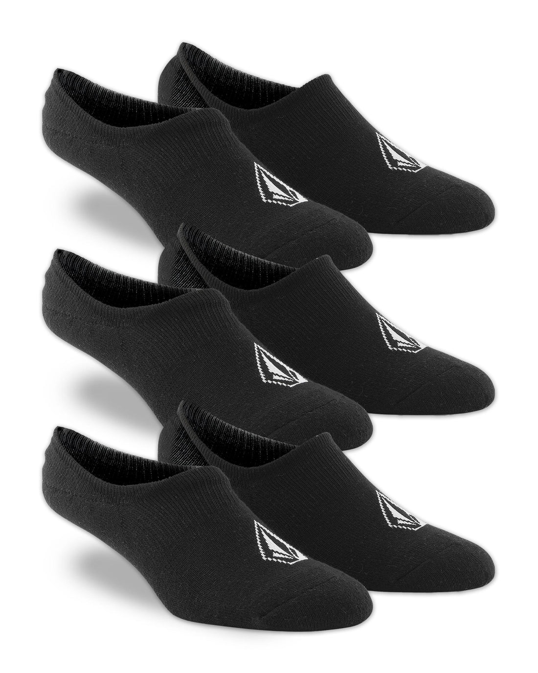 STONES NSHW 3-PACK - CALZE D6312611 _BLK VOLCOM 