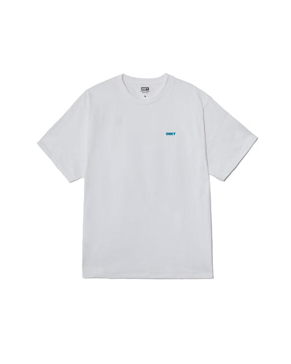 FUTURE UNWRITTEN - T-SHIRT 22MC0001690 -WHT OBEY 