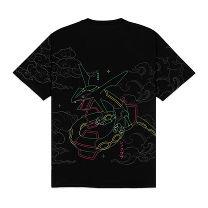 RAYQUAZA - T-SHIRT TS1032-TT -01 DOLLY NOIRE 