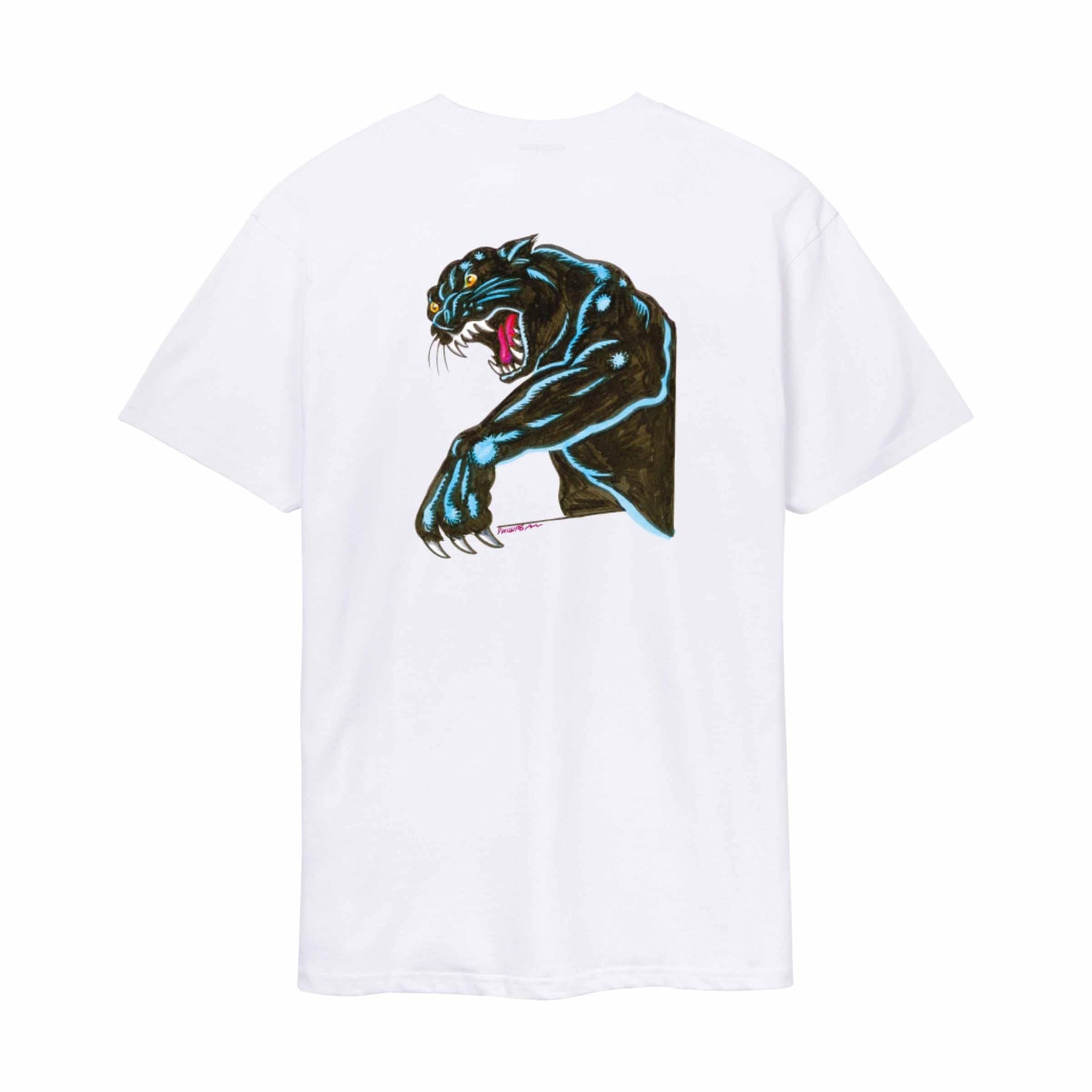 NATAS SKETCH PANTHER - T-SHIRT SCA-TEE-13275 . SANTA CRUZ 