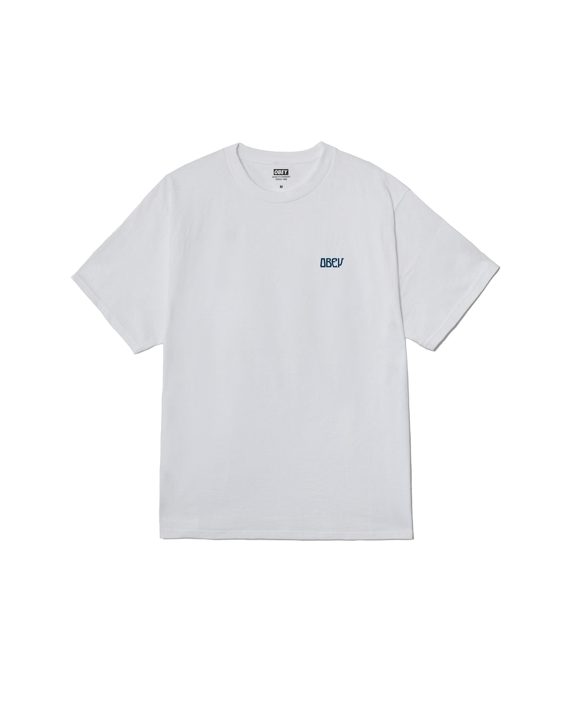 PEACE NOW BUTTERFLIES - T-SHIRT 22MC0001838 -WHT OBEY 