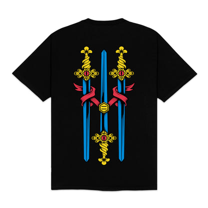 TRE DI SPADE - NAPOLETANE TEE - T-SHIRT TS1214-TT -01 DOLLY NOIRE 