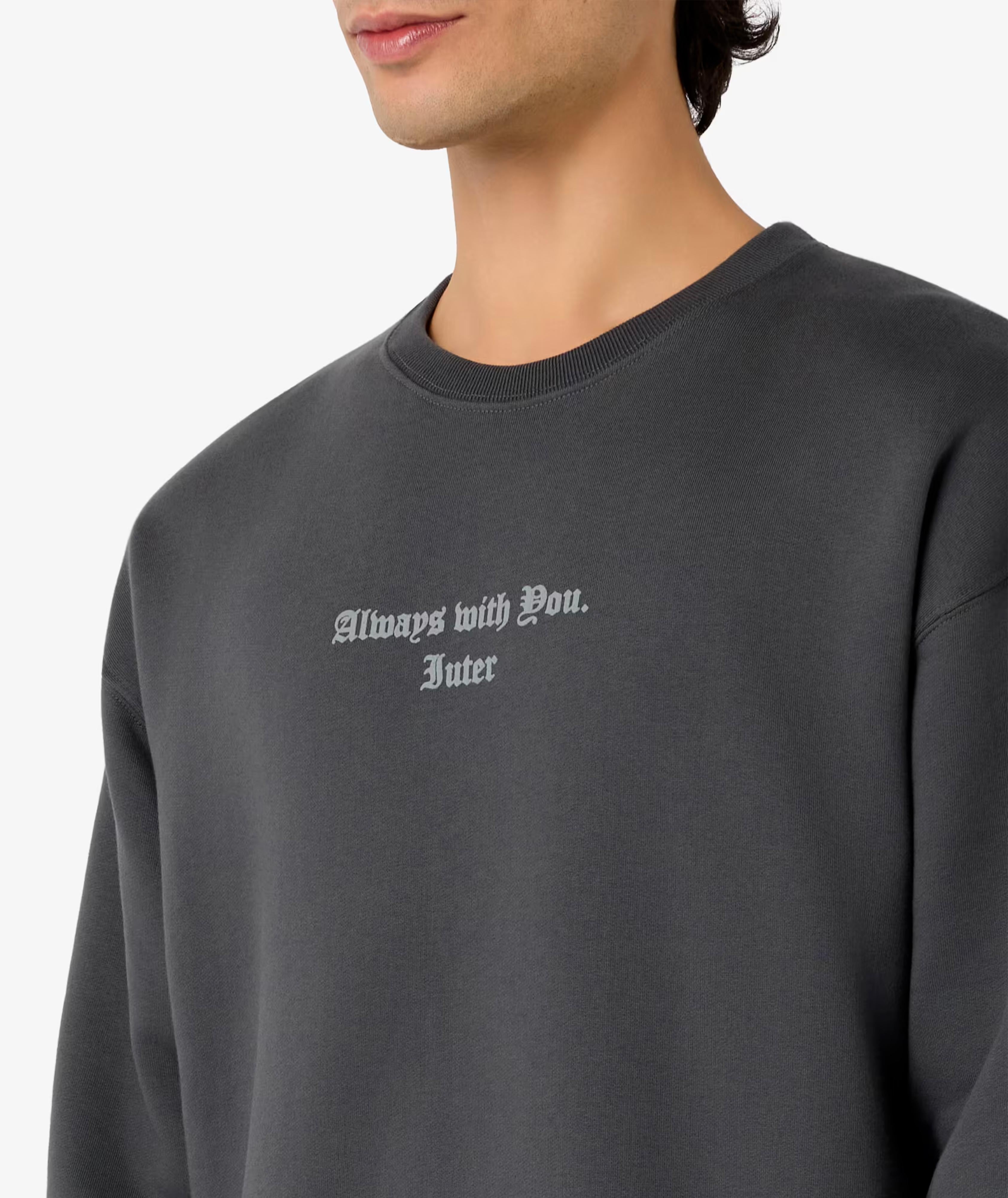 PROTECTION CREWNECK - FELPA 25WISC16 -ASPHALT IUTER 