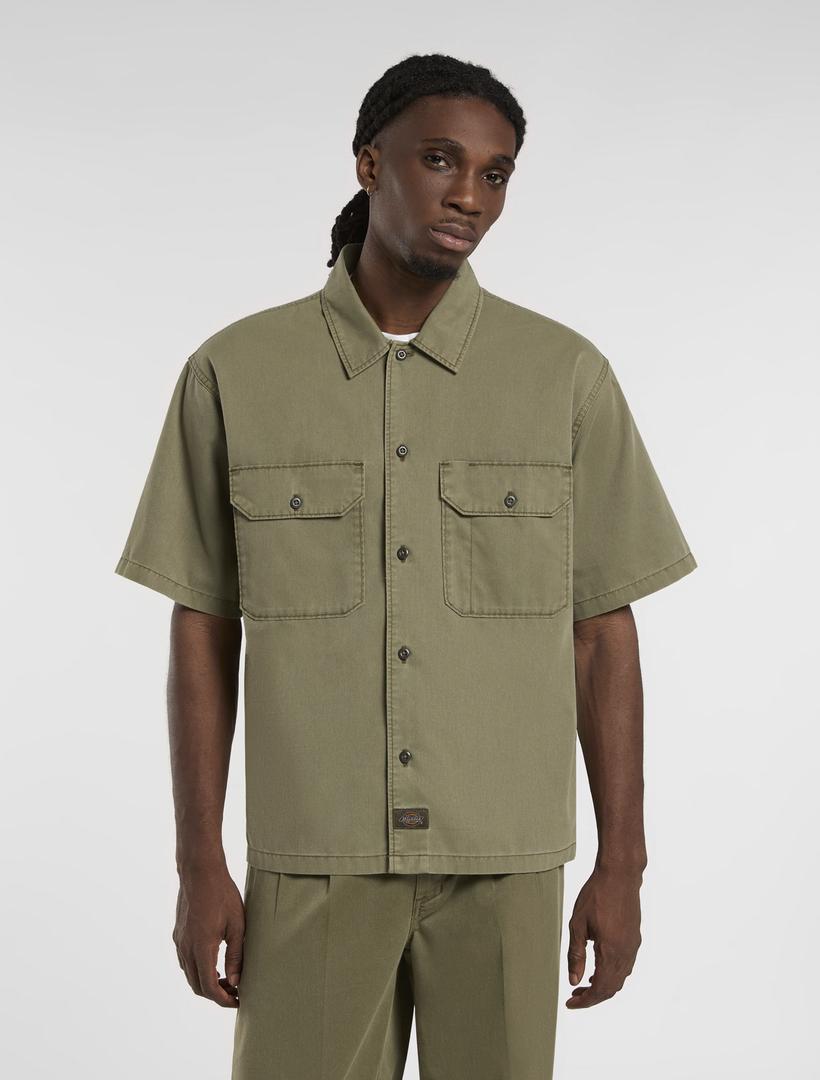 UNIONVILLE WORK SHIRT - CAMICIA DK0A4Z7Q MGR1 DICKIES 