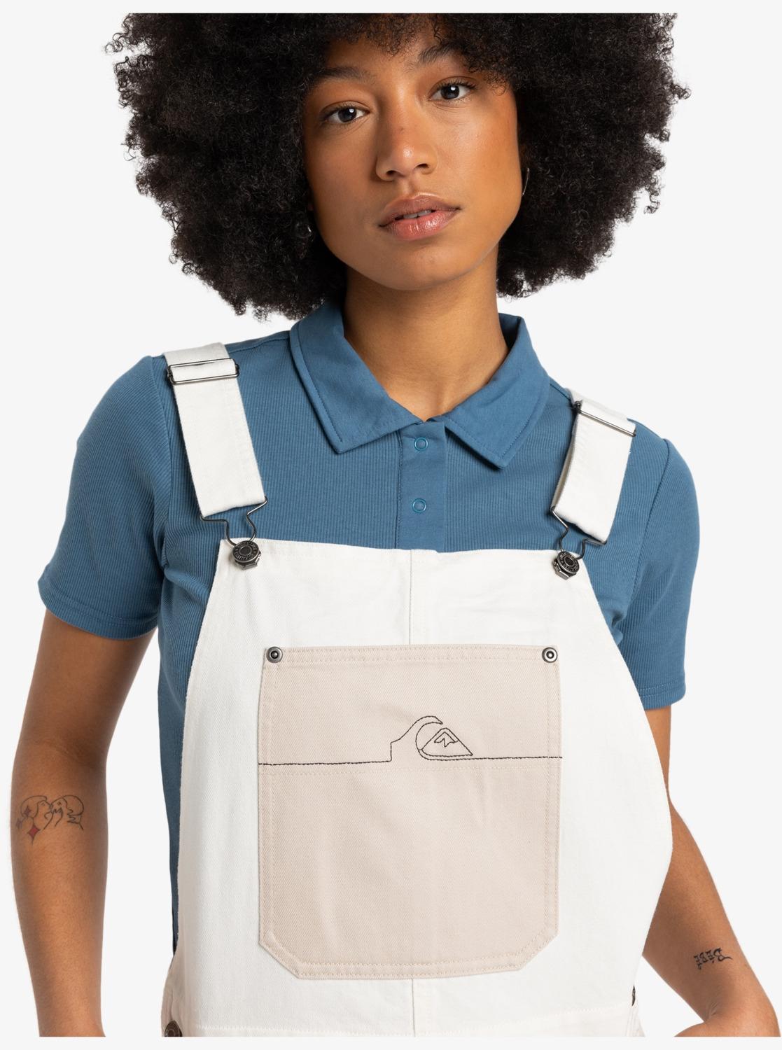 LYA DUNGAREE - PANTALONE EQWWD03117 -WBK0 QUIKSILVER 