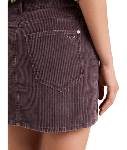 RAINFALL MINI SKIRT CORD - GONNA ERJWK03187 -RRF0 ROXY 