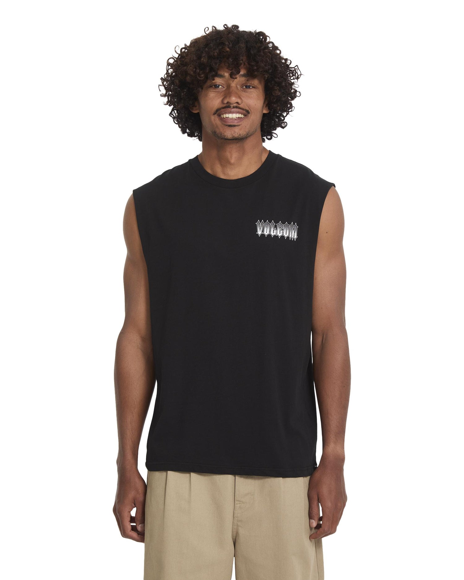 GAMMA DOOM SLVLS - T-SHIRT A3712602 _BLK VOLCOM 