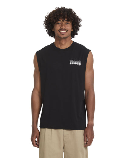 GAMMA DOOM SLVLS - T-SHIRT A3712602 _BLK VOLCOM 