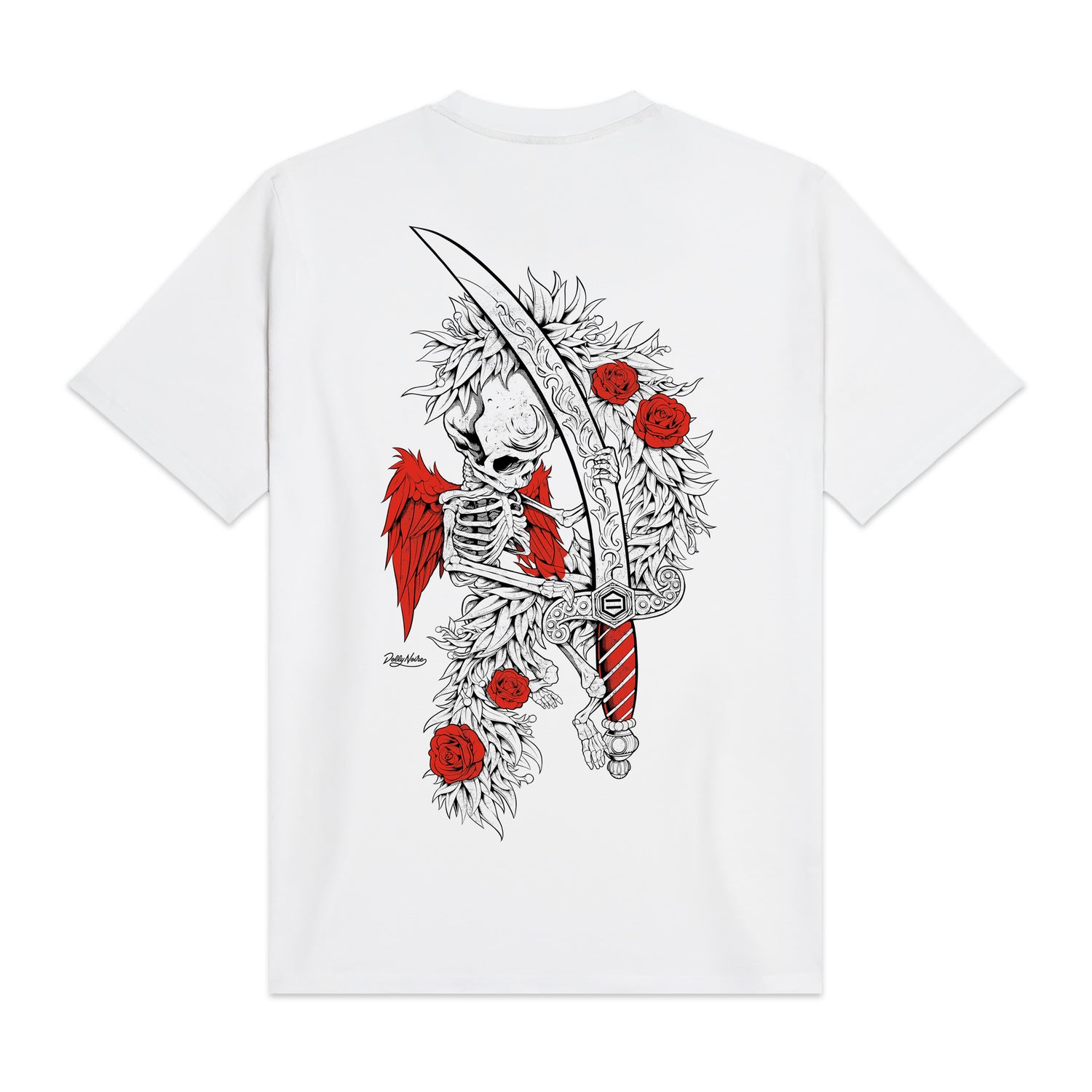 ASSO DI SPADE - OUTLINE TEE - T-SHIRT TS1132-TT -02 DOLLY NOIRE 