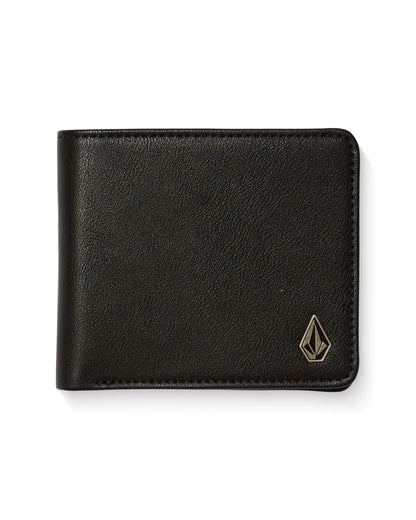 SLIM STONE PU S - PORTAFOGLI D6042407 _BLK VOLCOM 