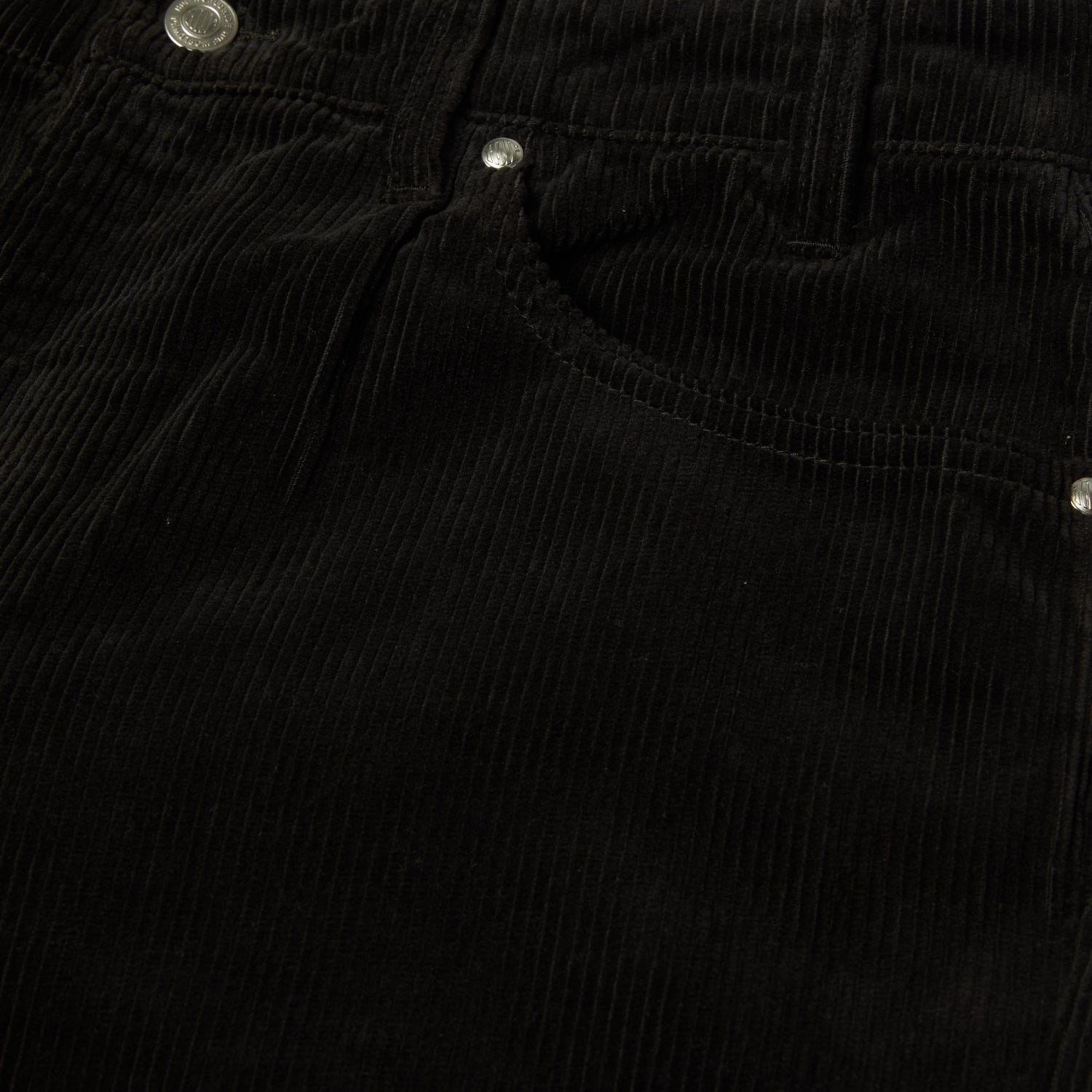 CROMER CORDUROY PANT - PANTALONE 71MC0001210 -BLACK HUF 