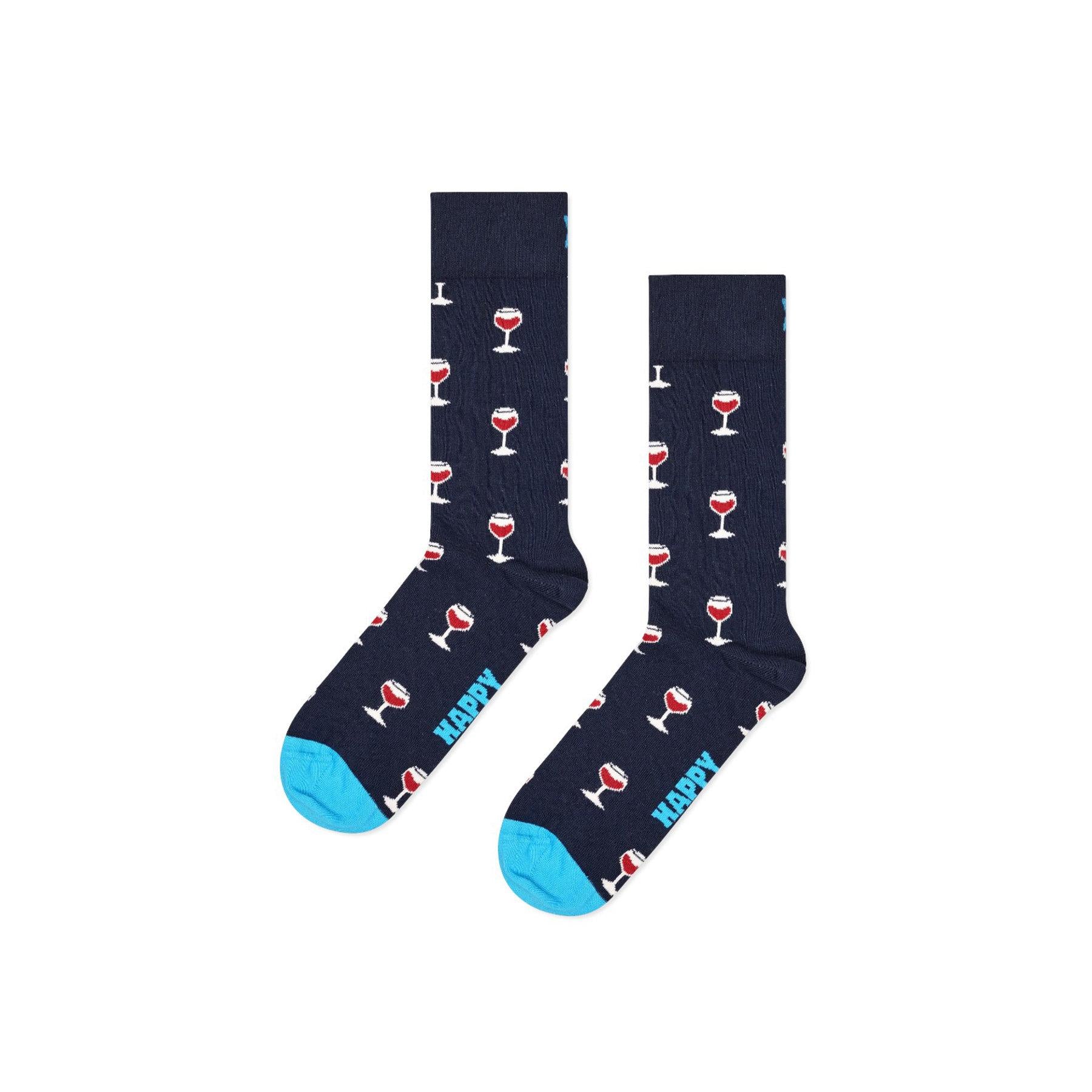  87US0000987 -NAVY HAPPY SOCKS 