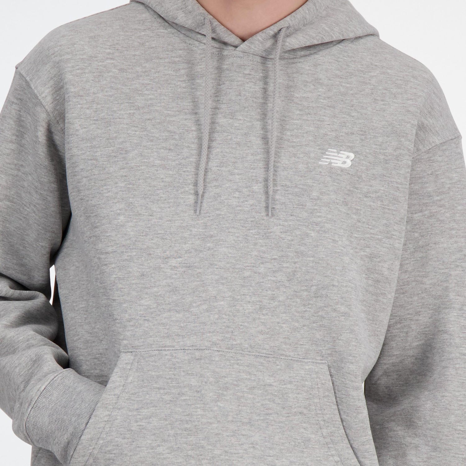 SMALL LOGO FRENCH TERRY - FELPA MT41508AG  NEW BALANCE 