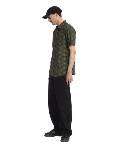 SCALER STONE WOVEN - CAMICIA A0412624 _SQD VOLCOM 