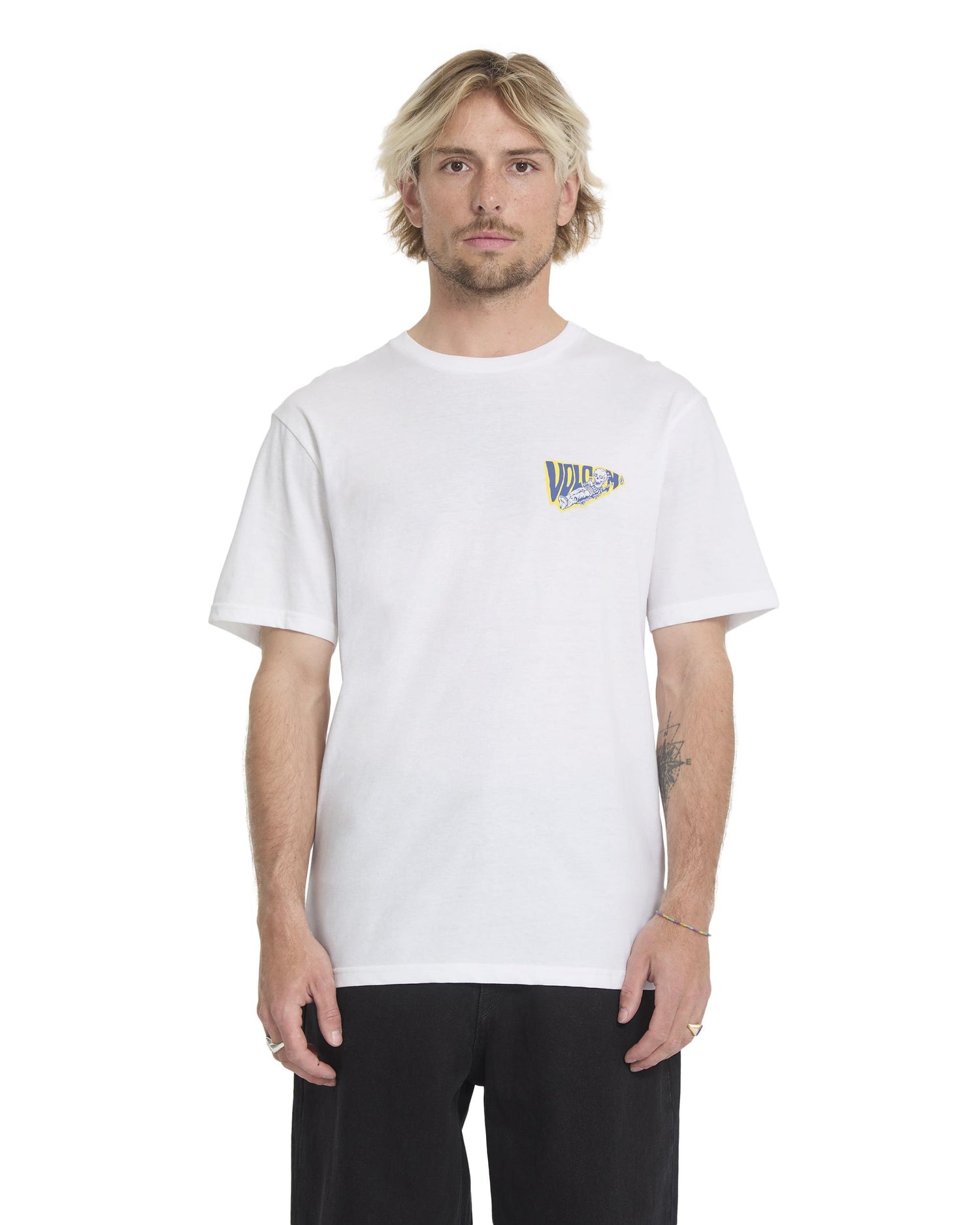 ALIX COFFIN - T-SHIRT A3512662 _WHT VOLCOM 
