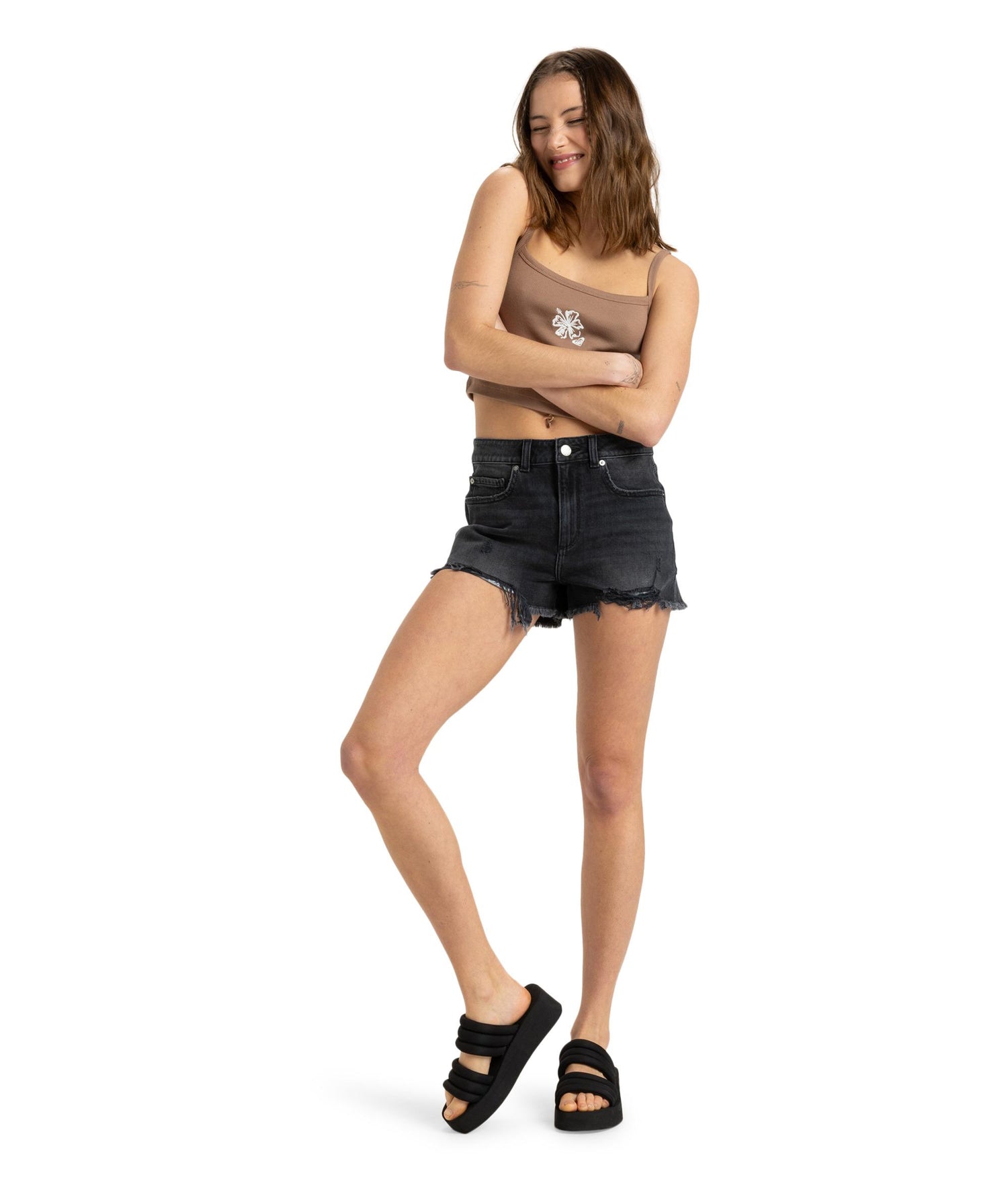 NEW SWELL DENIM MID - SHORTS ERJDS03331 -KVJ0 ROXY 