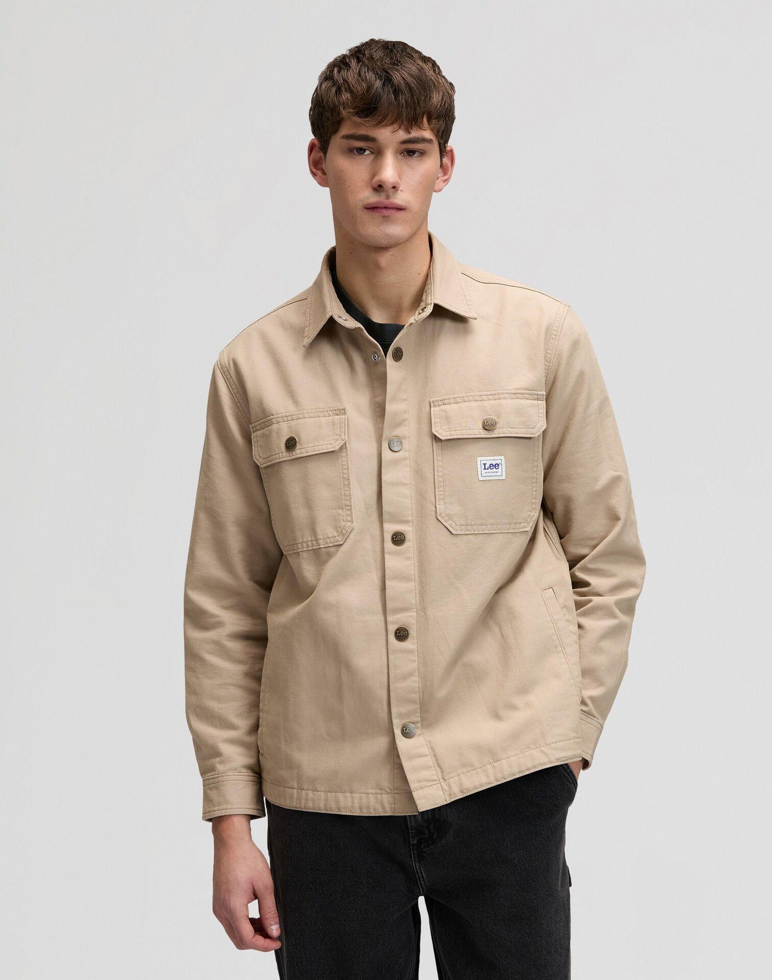 WORKWEAR PERFECT KHAKI - CAMICIA 112376600 . LEE 