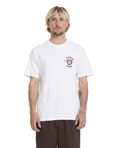 MISTE STONE - T-SHIRT A3512664 _WHT VOLCOM 