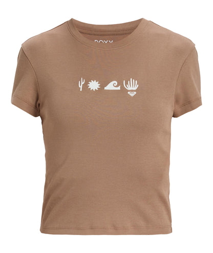 BEACH LOVE - T-SHIRT ERJZT05898 -CZU0 ROXY 