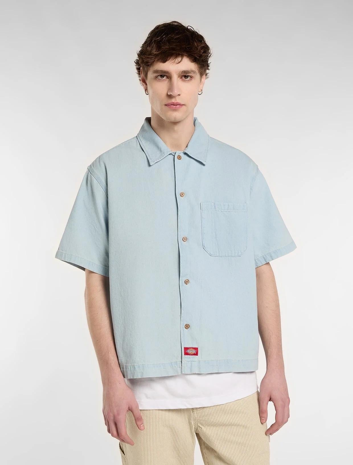 DENIM - CAMICIA DK0A88PH RIN1 DICKIES 
