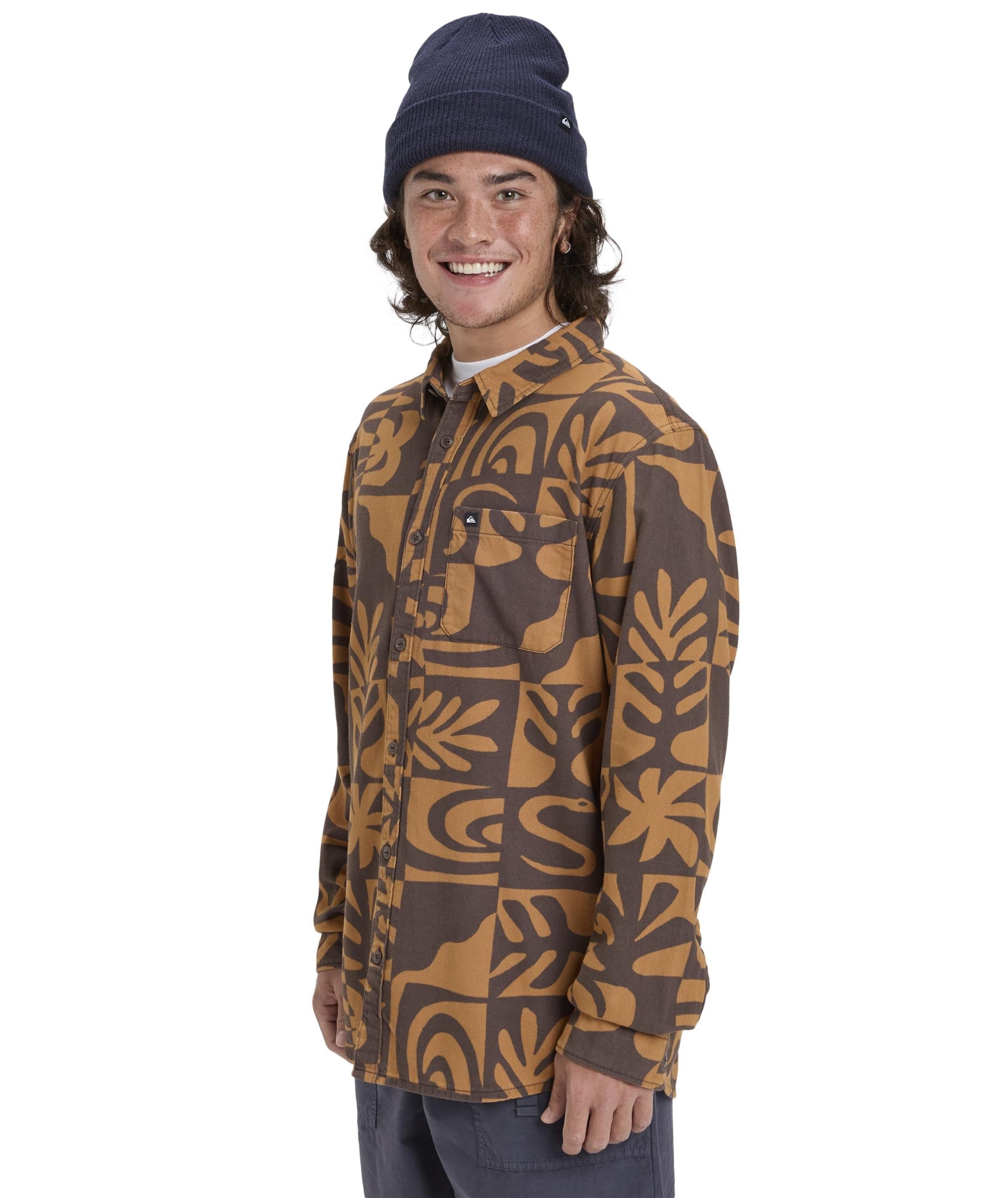 MOTHERFLY PRINTED SHIRT - CAMICIA EQYWT04653 -CMD6 QUIKSILVER 