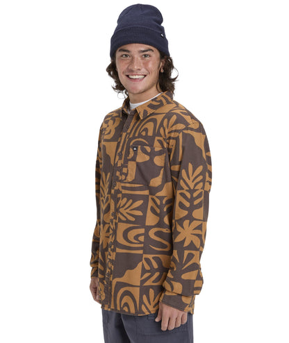 MOTHERFLY PRINTED SHIRT - CAMICIA EQYWT04653 -CMD6 QUIKSILVER 