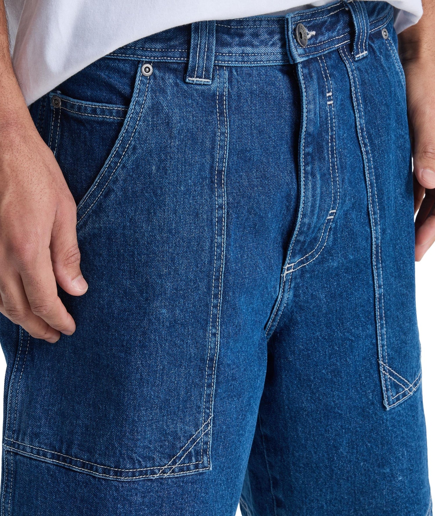 MERCURY DENIM - SHORTS EQYDS03118 -BLCW QUIKSILVER 