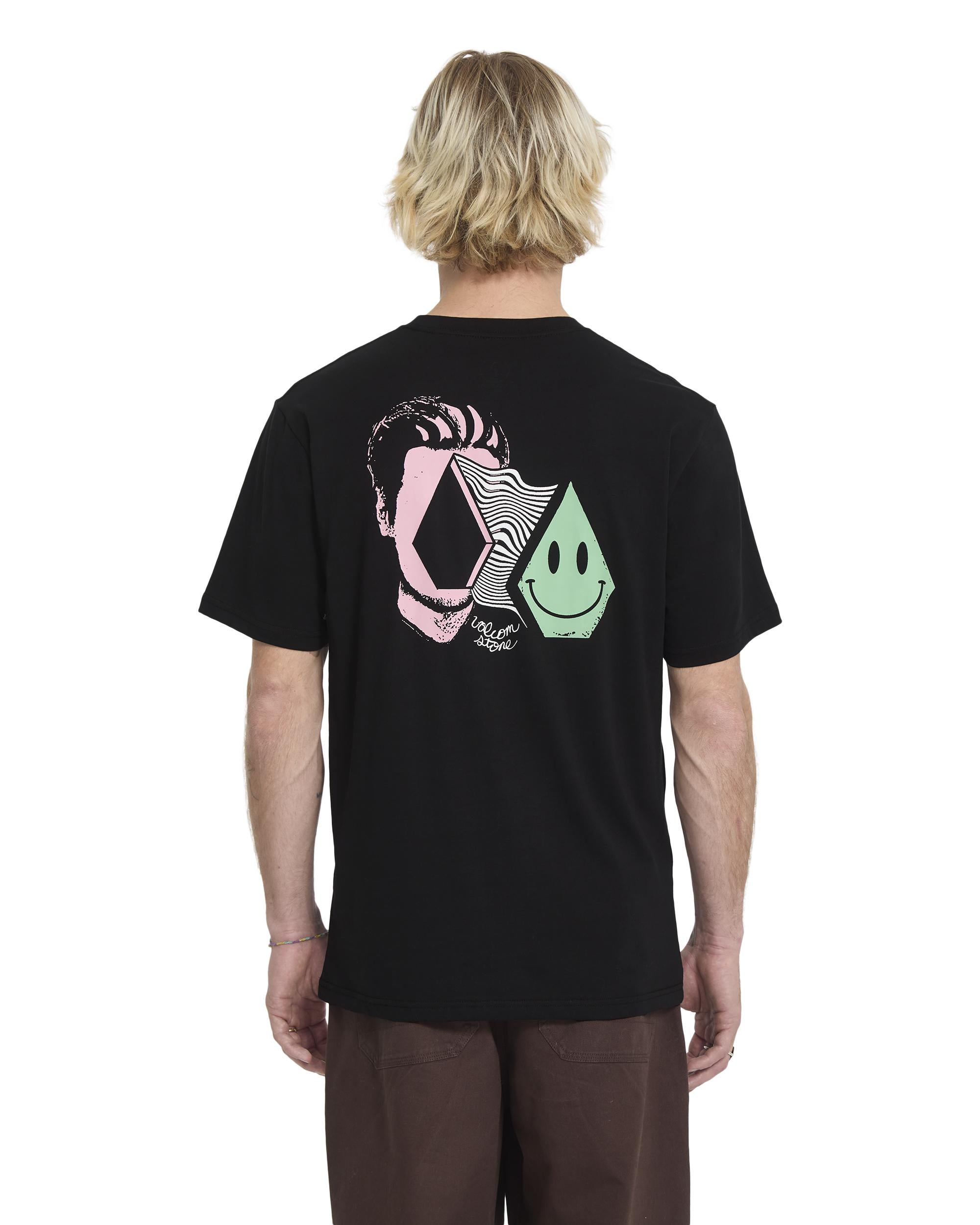 AURA - T-SHIRT A3512663 _BLK VOLCOM 