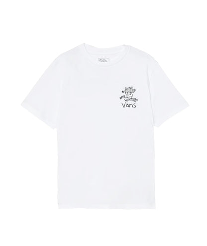 BY BOARD GANG - T-SHIRT VN000RDS WHT1 VANS 