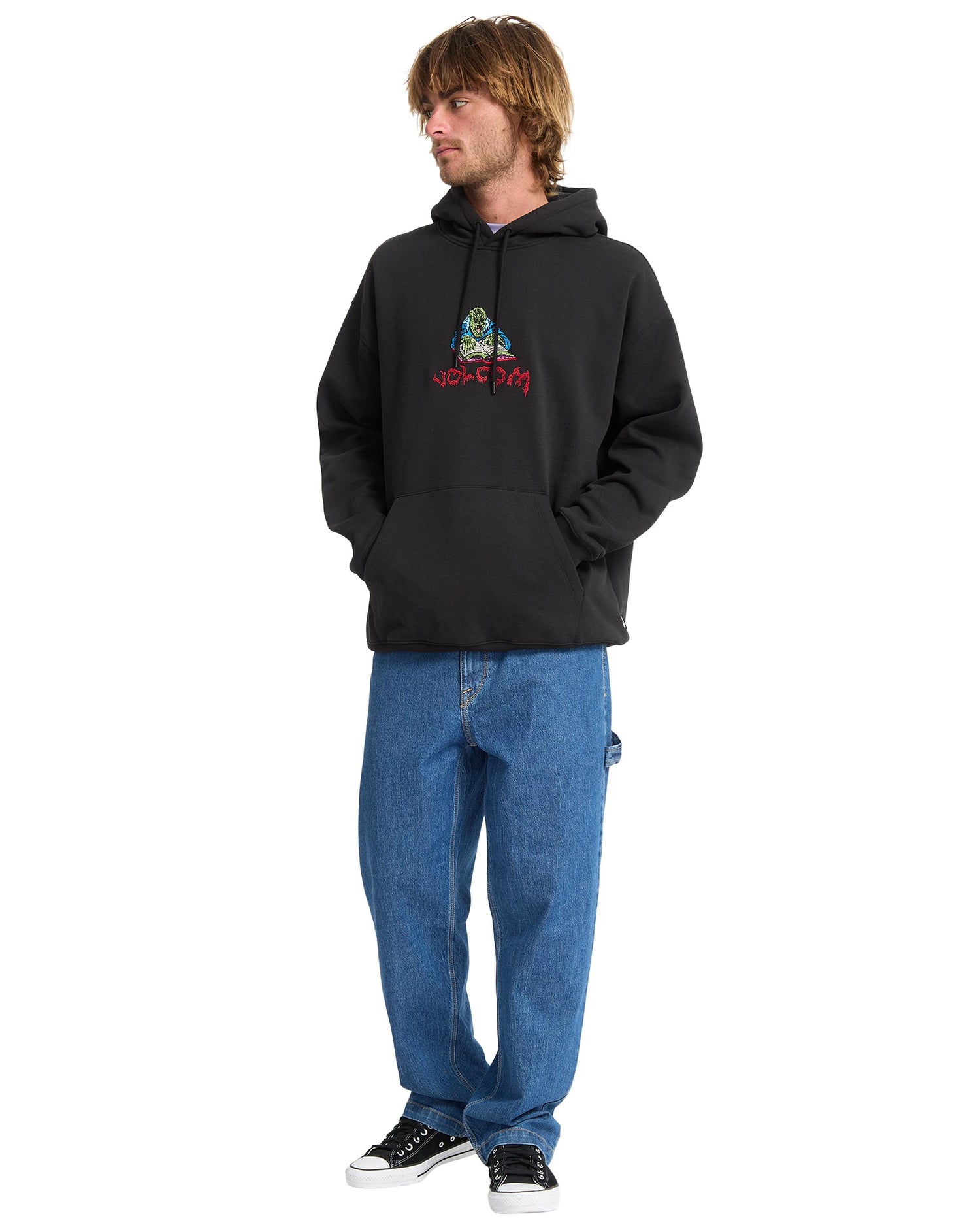 FA JJ VILLARD - FELPA A4132504 _BLK VOLCOM 