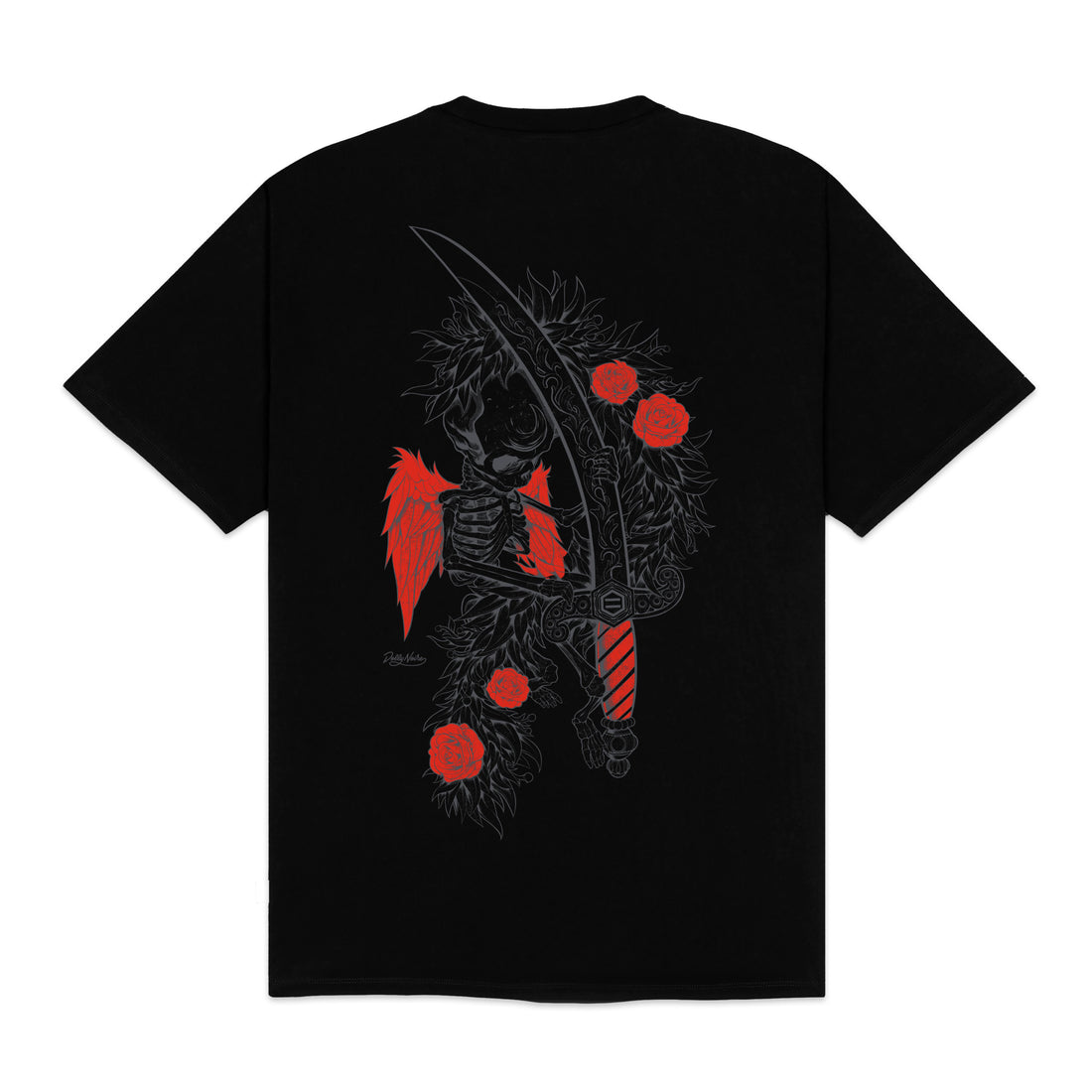 ASSO DI SPADE - OUTLINE TEE - T-SHIRT TS1132-TT -01 DOLLY NOIRE 
