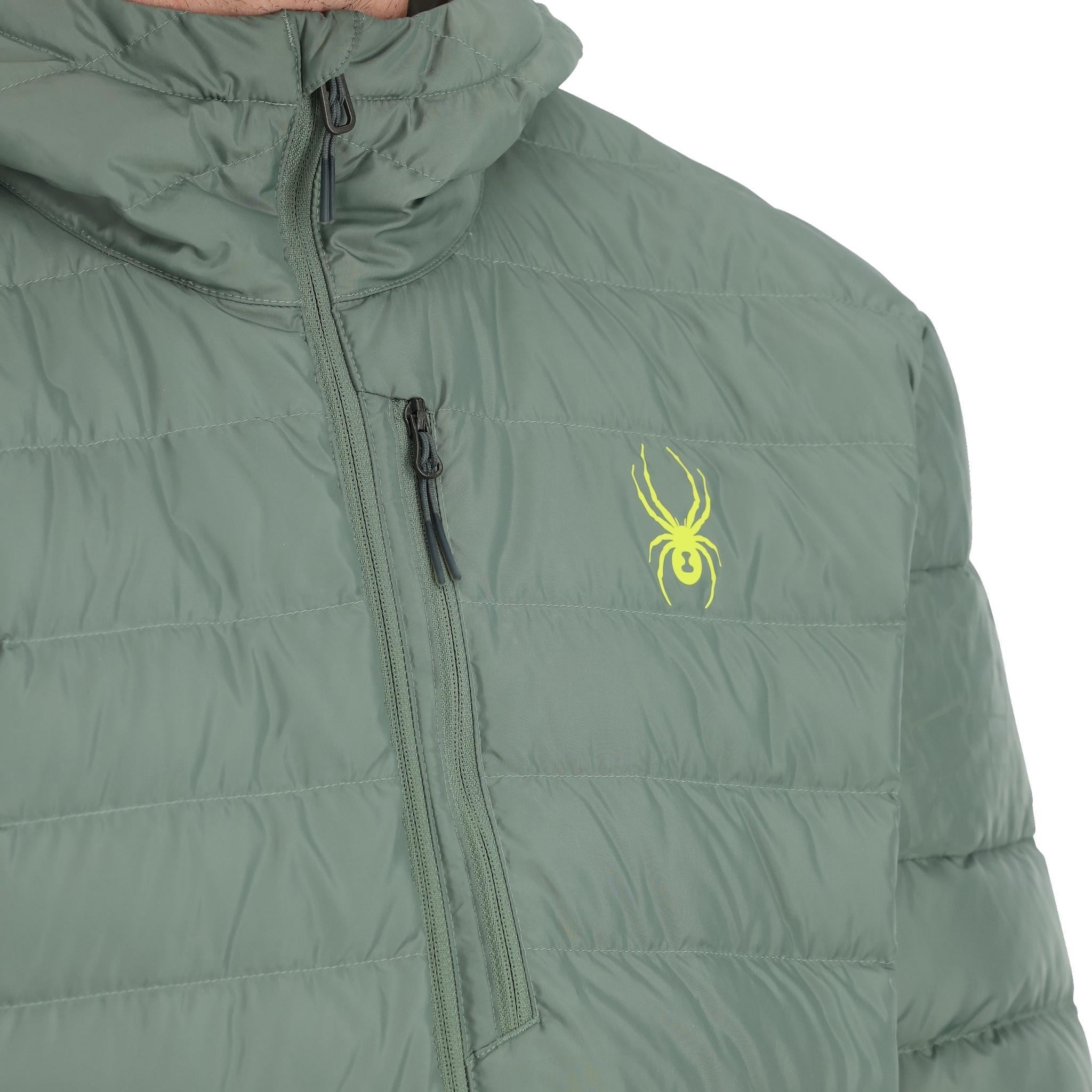 ZENITH HOODED DOWN JACKET - GIACCA 38A021412 -SUG SPYDER 