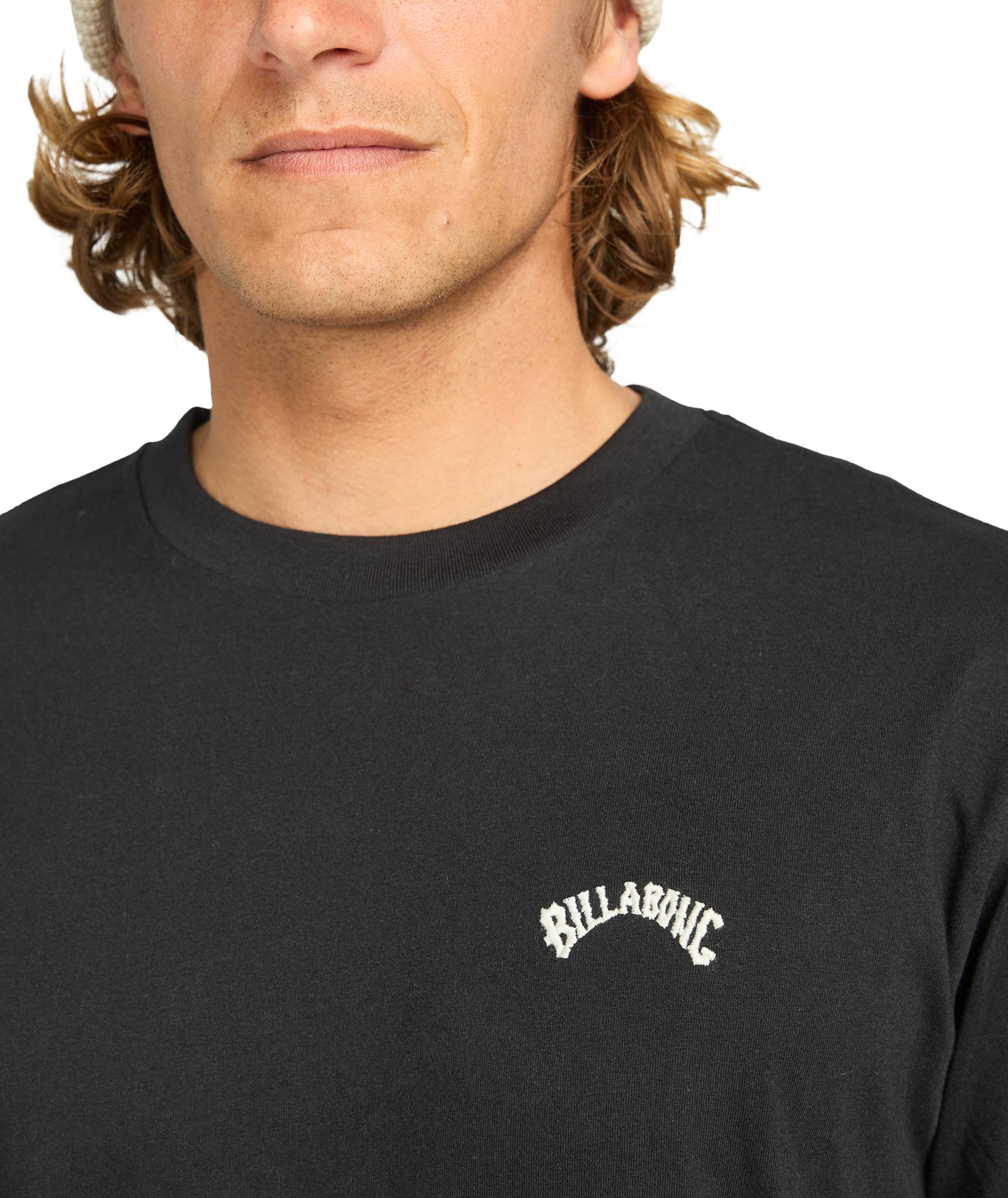 ARCH CREW - T-SHIRT EBYKT00100 -BLK BILLABONG 