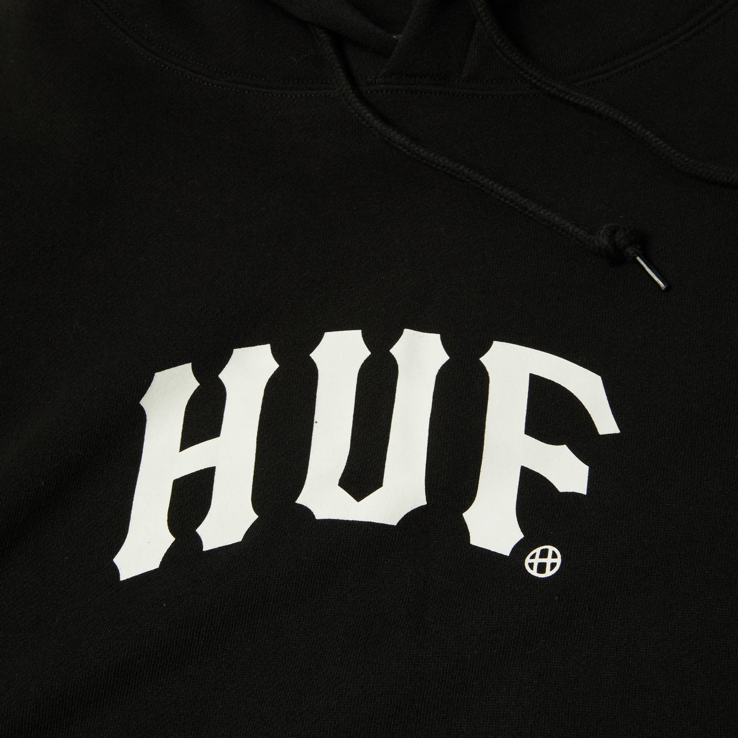 ARCH P/O HOODIE - FELPA 71MC0001161 -BLACK HUF 