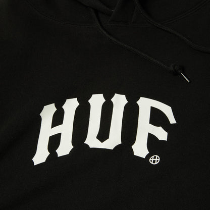 ARCH P/O HOODIE - FELPA 71MC0001161 -BLACK HUF 
