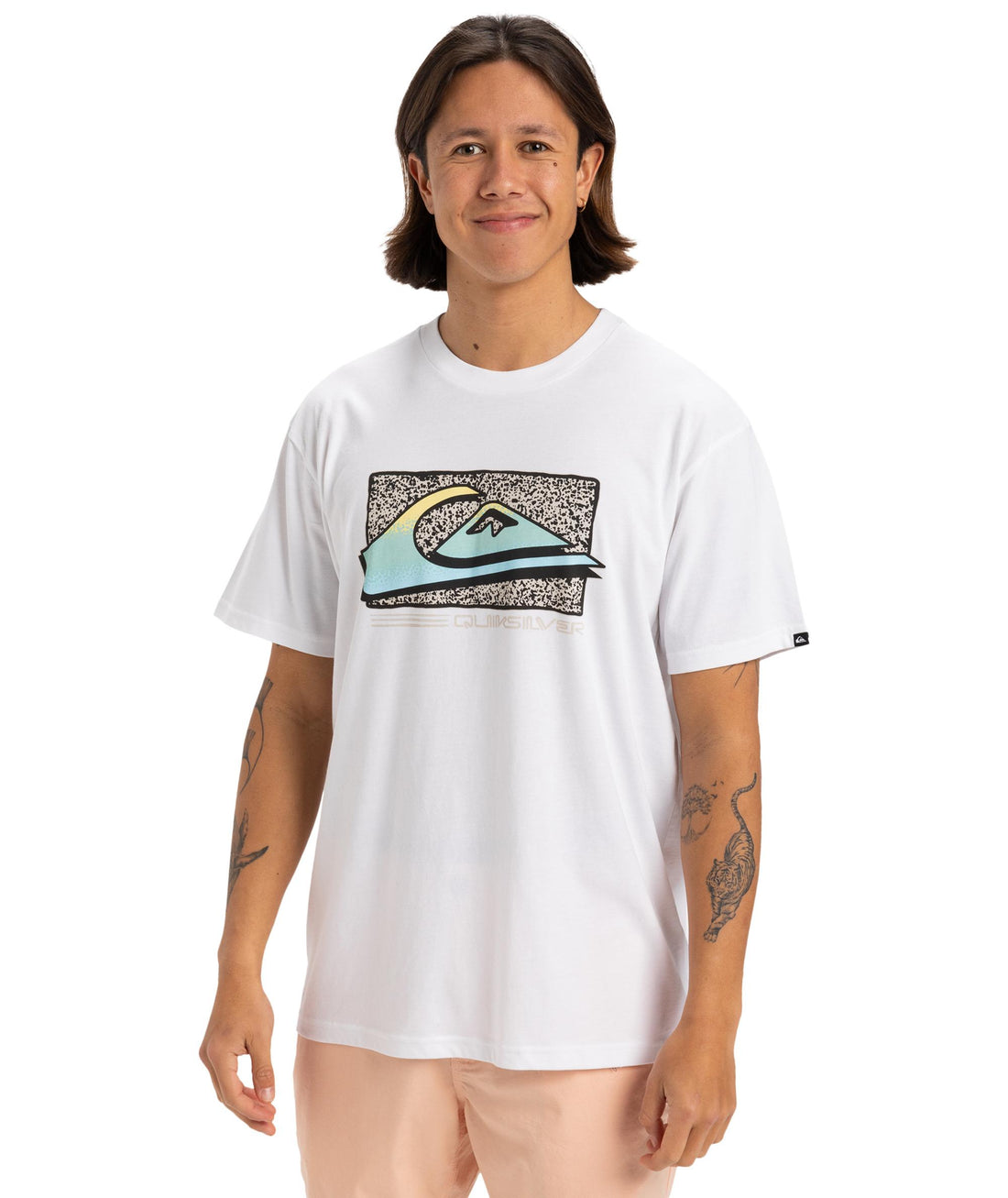 RETRO FADE - T-SHIRT EQYZT08058 -WBB0 QUIKSILVER 