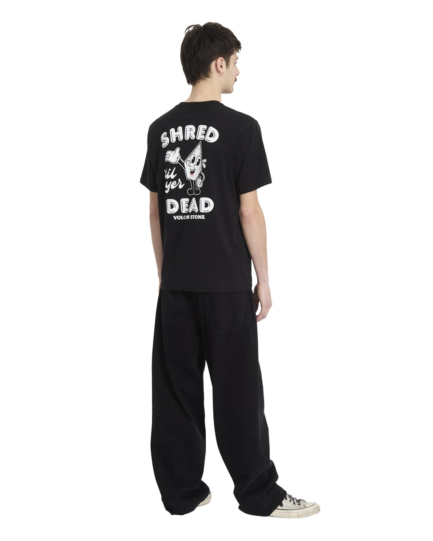 MISTE STONE - T-SHIRT A3512664 _BLK VOLCOM 