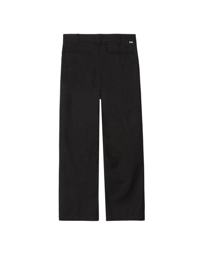 ARMEL PLEATED - PANTALONE 22MC0001490 -BLK OBEY 