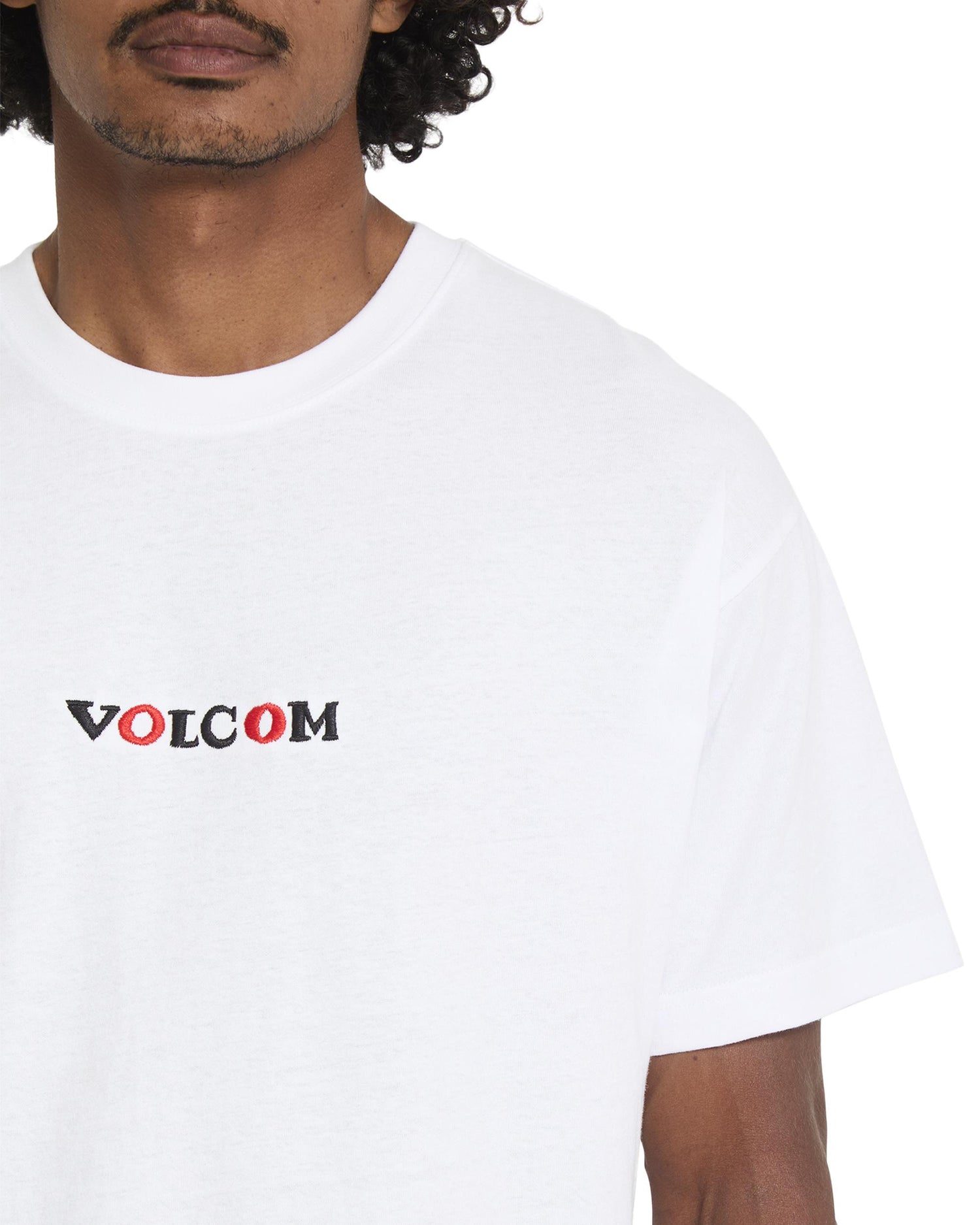 FA SETH CONBOY - T-SHIRT A4312672 _WHT VOLCOM 