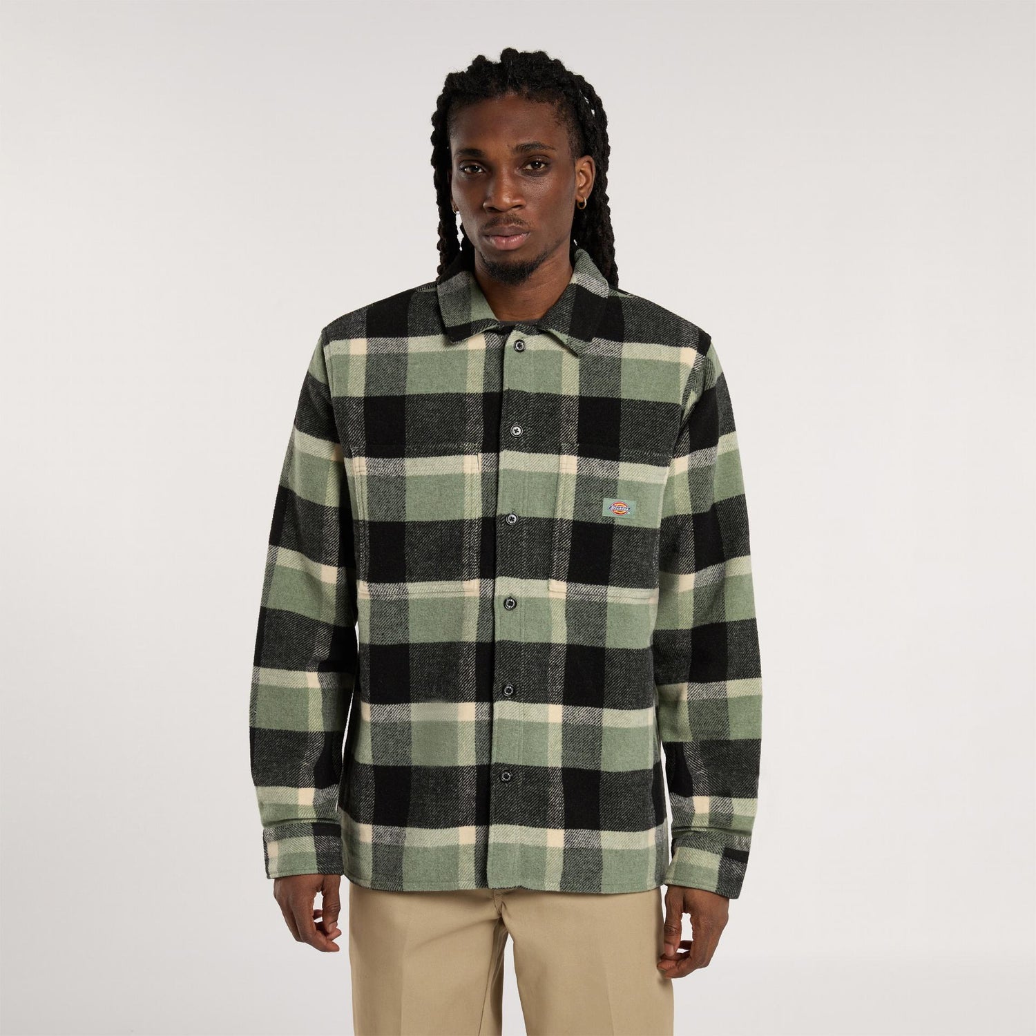 PLAID COALING - FELPA DK0A4XZZ L191 DICKIES 