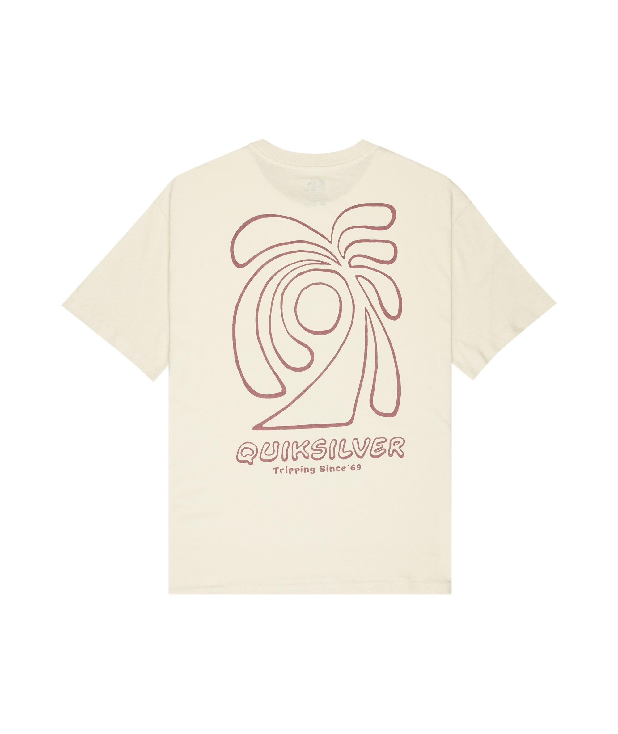 CURVE PALM - T-SHIRT EQYZT08303 -WBS0 QUIKSILVER 